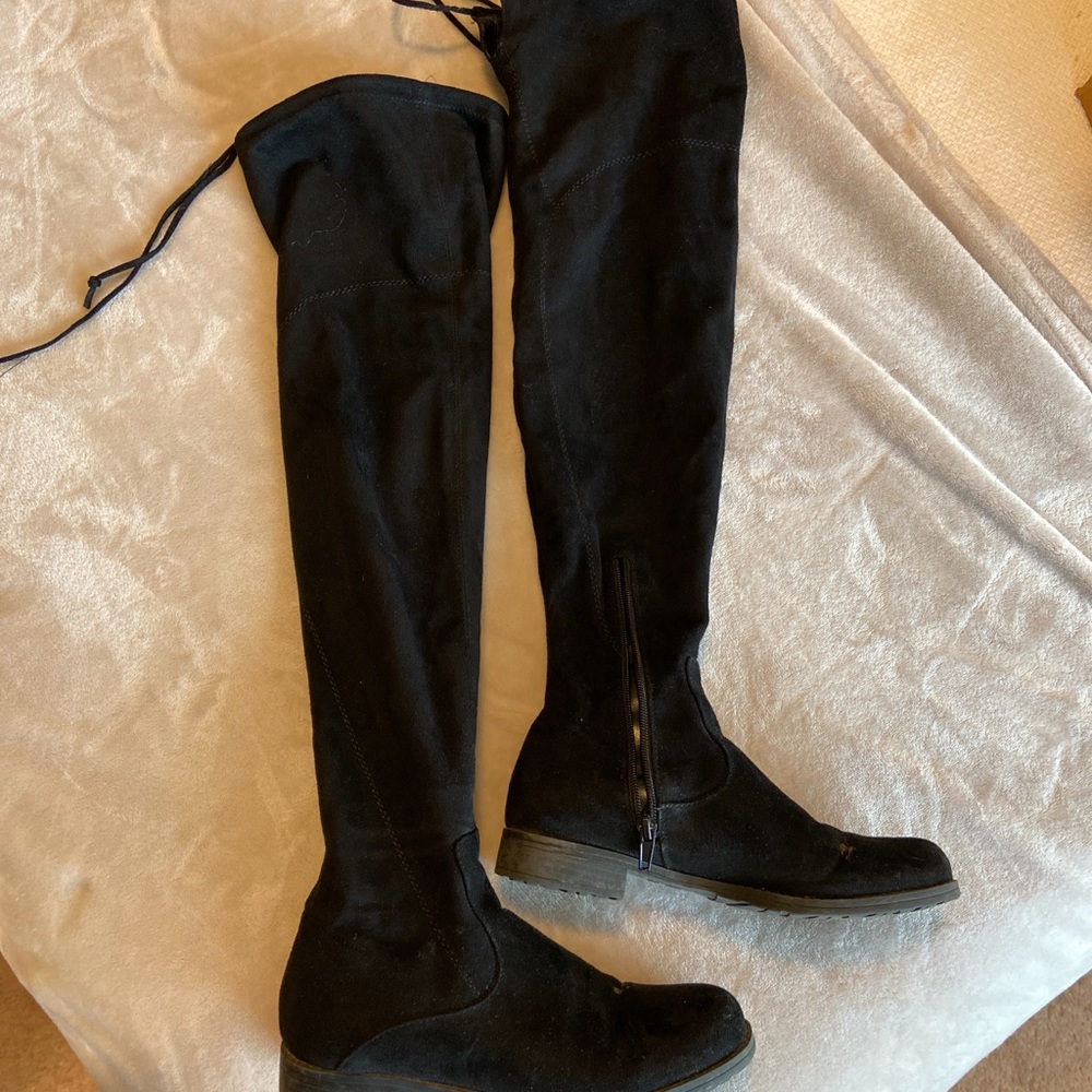 Knee high boots